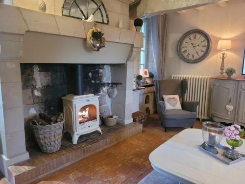 Gîte de charme, bord de Loire Ma Maison Angevine - Location saisonnière - Gennes-Val-de-Loire