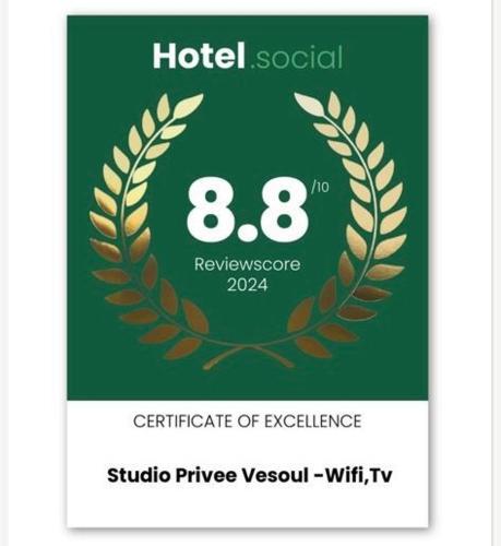 Studio privée Vesoul -Wifi,TV,Clim,Parking gratuit (Studio privee Vesoul -Wifi,TV,Clim,Parking gratuit) in Vesoul