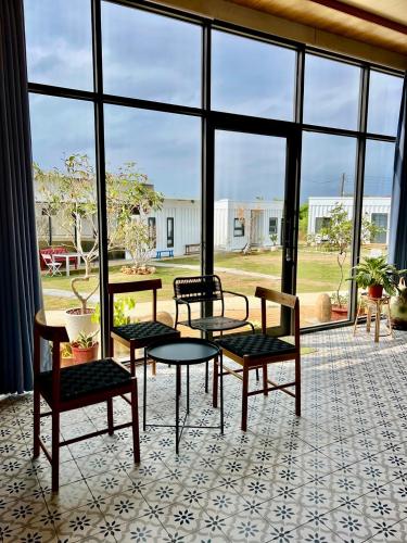 Restaurant, Second hostel in Liuqiu