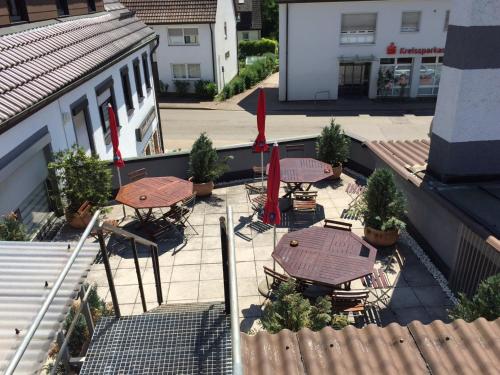 Erkély/terasz, Hotel Kreuz in Schwabisch Gmund