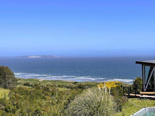 Increíble casa con vista a la Bahía de Puerto Godoy, Maullin.