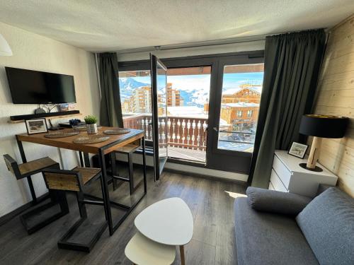 Studio 4 pers, ménage inclus à Val Thorens