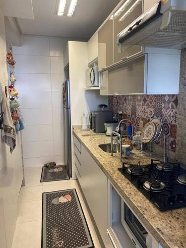 廚房, Apartamento em Florianópolis (Apartamento em Florianopolis) in 伊塔科魯比