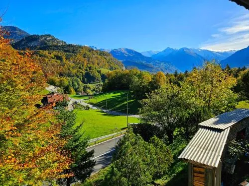 Gemütliche FeWo mit Sauna inmitten der Berge in Meiringen, Schweiz