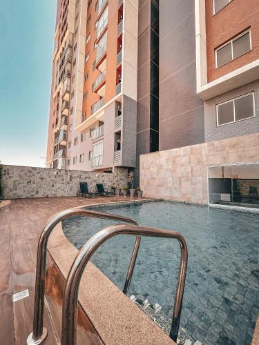 泳池, Apartamento em Vila Velha na quadra do Mar. in 韋利亞鎮