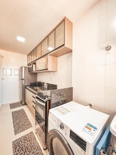 廚房, Apartamento em Vila Velha na quadra do Mar. in 韋利亞鎮