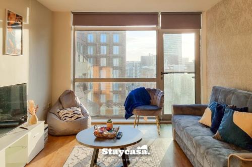Modern Aesthetic Cosy Apartment Near City Centre, Manchester (fotografie 2)