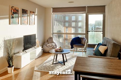Modern Aesthetic Cosy Apartment Near City Centre, Manchester (fotografie 7)