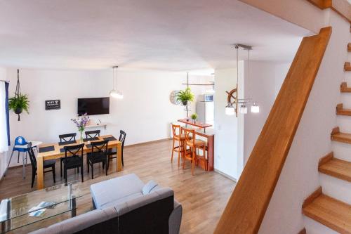 sala de TV, Vila Kubik Lipno in Lipno nad Vltavou