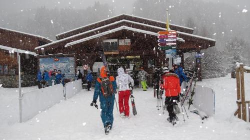 Charmant mobilhome à 2 pas remontés ski Samoëns - Hotel