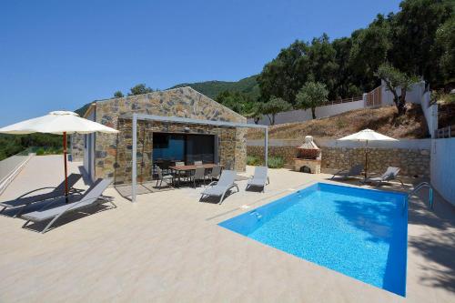 Corfu Travel Sories Villa, Private Pool - Stunning Sea Views - Accessible - 4 Bedrooms