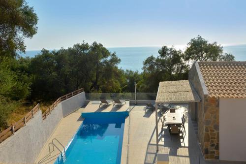 Corfu Travel Sories Villa, Private Pool - Stunning Sea Views - Accessible - 4 Bedrooms