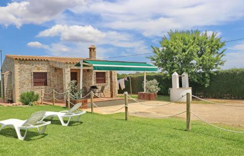 tuin, Chalet Piedra in Barrio Nuevo