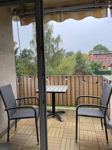 陽台/露台, Traumhafte Wohnung im Grünen (Traumhafte Wohnung im Grunen) in 埃爾斯特爾韋爾達