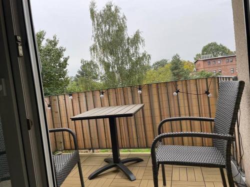 陽台/露台, Traumhafte Wohnung im Grünen (Traumhafte Wohnung im Grunen) in 埃爾斯特爾韋爾達