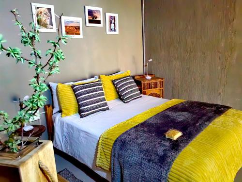 1 double bed