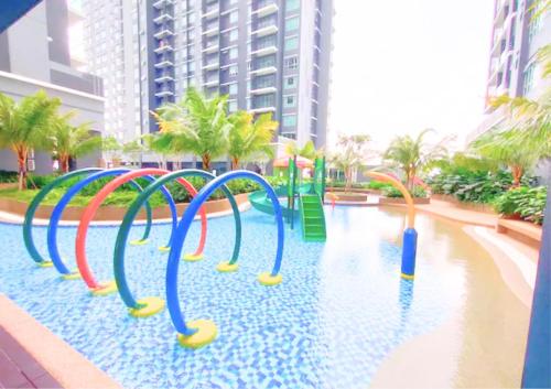 Swimming pool, Cozy Ensuite Modern High-Floor Retreat #GA6 in Shah Alam