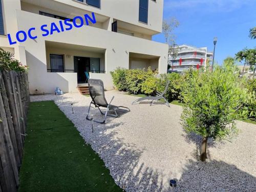 Appartement avec un jardin parking privé - Location saisonnière - Sérignan