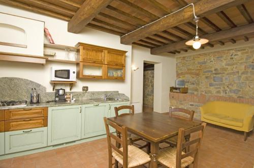 кухня, Agriturismo Campo Lungo in Таварнелє у Валь ді Пеза