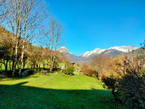 Chaleureux gîte situé en plein cœur des Bauges