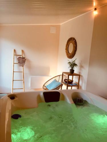 la golondrina spa privé en Brenne gîte à louer Chezal Collet