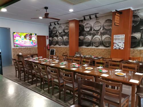 Restorāns, Apartamento Rural La Plaza Vieja in Vivera