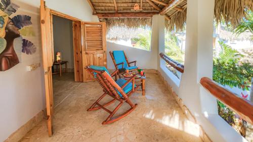 Terraza/balcón, Paradiso del Caribe in Las Galeras