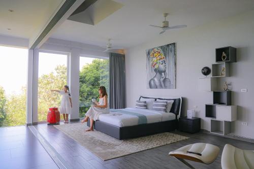 Panoramic Beach- and Seaview Duplex Studio 