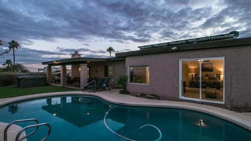 Sunset Views from this Hilltop Fountain Hills Gem