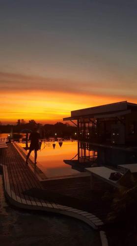 Surrounding environment, Golden Hotel Dondet in Muang Khong