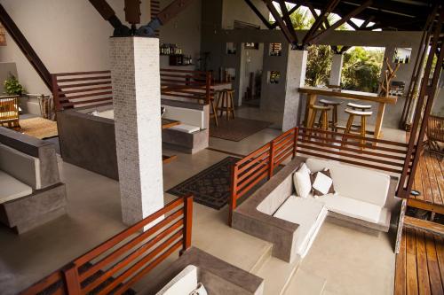 餐廳, Naara Eco Lodge & Spa in 希登蓋萊