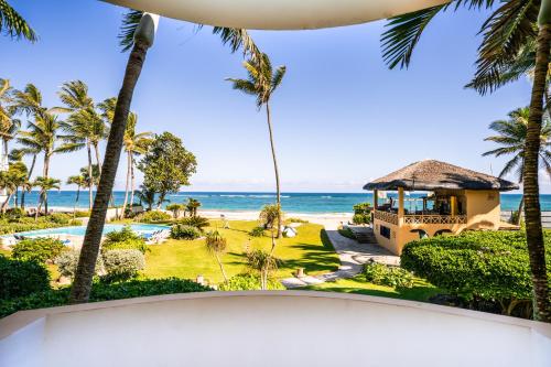 View, Agualina Kite Hotel Oceanfront Apartments in Cabarete
