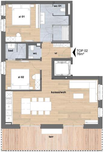 Apartmenthaus A24 Schruns