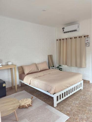 1 double bed