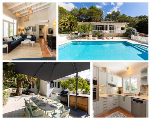 Villa Caterina authentic villa in quiet, wooded area - ses Salines