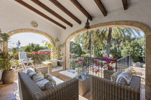 Balcony/terrace, Casa Alba near Montgo Massif
