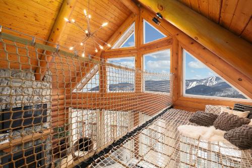 Bois rond, sauna, spa avec vue sur Tremblant by Reserver.ca - Chalet - Lac-Superieur