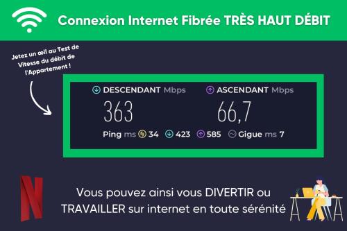 LE REFUGE - NETFLIX I WIFI HAUT DEBIT I PARKING - Confort & Cosy