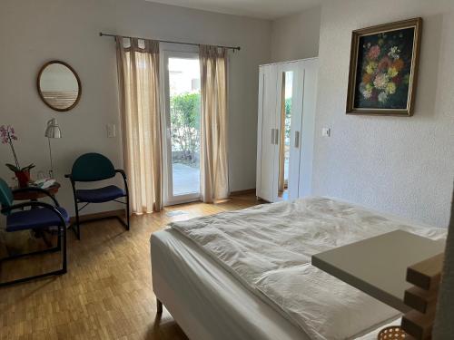 Grande chambre avec Salle de Bains Privative - Accommodation - Lausanne