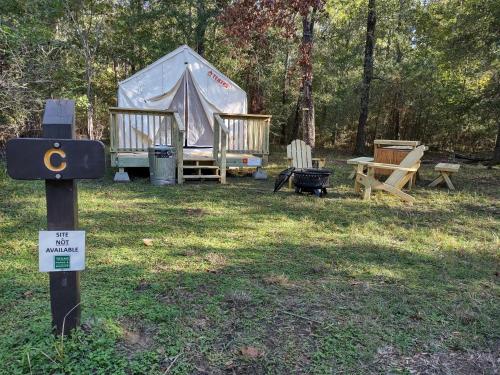 . Tentrr State Park Site - TX Lake Livingston State Park - Site C - Single Camp