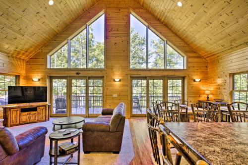Lakefront Wisconsin Cabin with Boat Dock! in Birchwood, USA