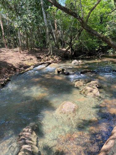 Chalés Pocoó com rio exclusivo