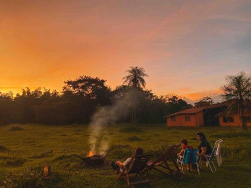 Chalés Pocoó com rio exclusivo