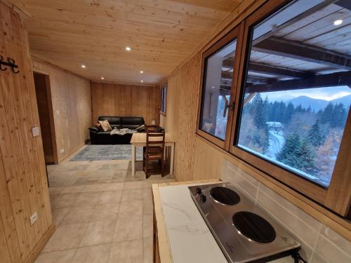 Alpine 1 bed Chalet with beautiful views