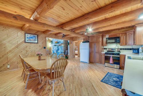Secluded Log Cabin < 1 Mi to Munger State Trail! in 芬利森 (MN)