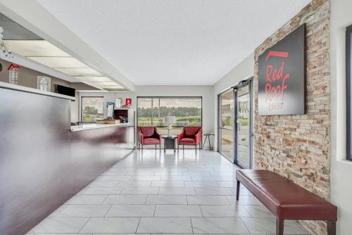 Előcsarnok, Red Roof Inn MacClenny in Macclenny (Florida)