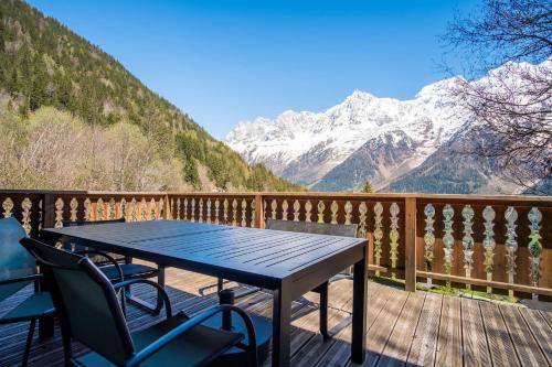 Datcha of Sky -Jardin - Calme - 180 vues - 9 chambres & Studio Appt Les Houches