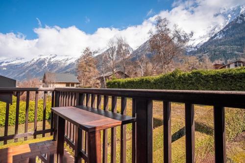 Kinabalu - Vue Mt Blanc Range Les houches center Les Houches