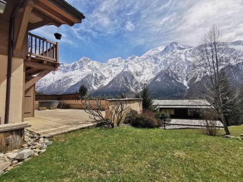 Betulle - 2bedroom - Patio facing Mont-Blanc range Les Houches