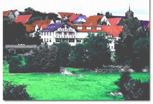 景觀, 塔布里克酒店 (Hotel-Gasthof Talblick) in 埃塞爾巴赫